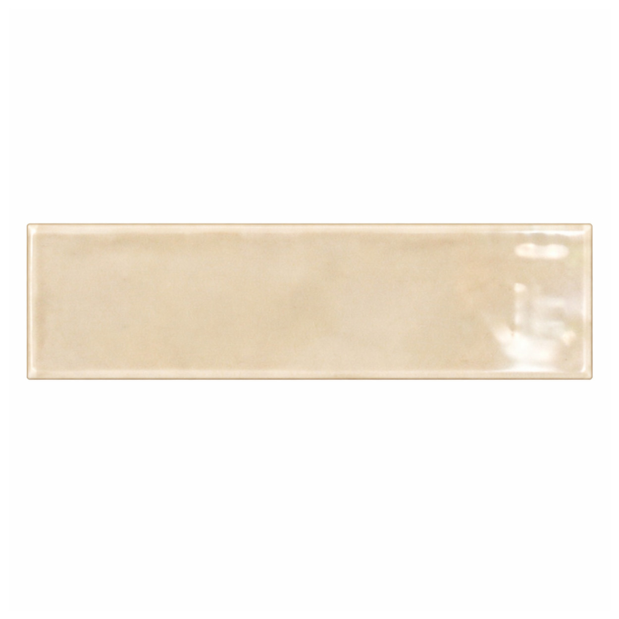 Ecoceramic Harlequin Wandtegel 7x28cm Cream